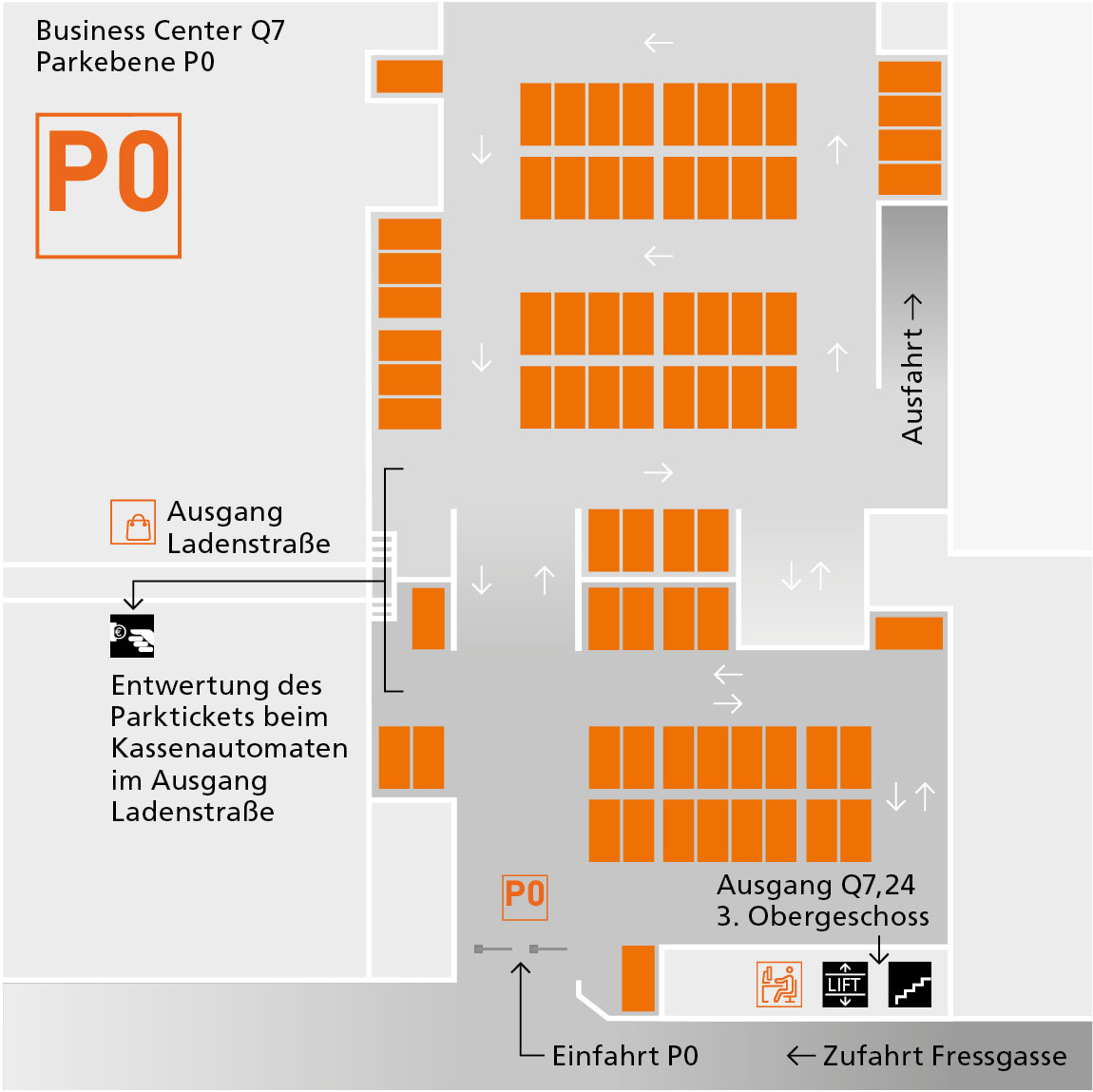Mannheim Business Center Q7 Parkebene P0